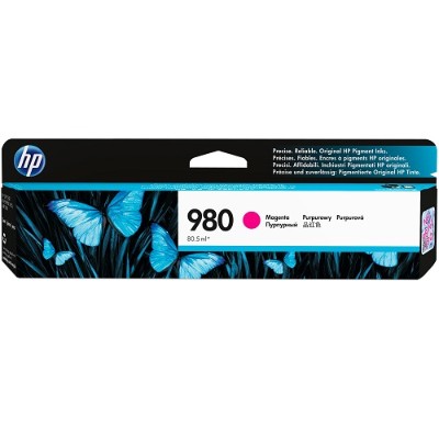 HP Inc. D8J08A 980 Magenta original ink cartridge for Officejet X585 Officejet Managed Color MFP X585 Officejet Managed Color Flow MFP X585