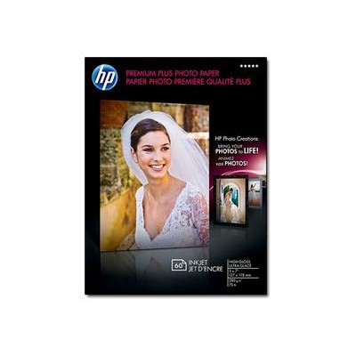 HP Inc. CR669A Premium Plus Glossy 11.5 mil 5 in x 7 in 300 g m² 60 sheet s photo paper for Photosmart A612 A628 A716 A826 Home Photo Center