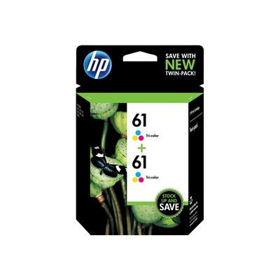HP Inc. CZ074FN 140 61 2 pack color cyan magenta yellow original ink cartridge for Deskjet 10XX 15XX 2050A J510 25XX 35XX Envy 45XX 55XX Of