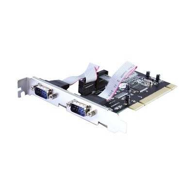 Vantec UGT-PC20SR UGT-PC20SR - Serial adapter - PCI low profile - RS-232 x 2