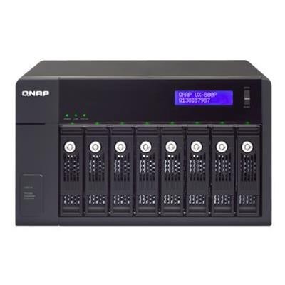 QNAP UX 800P UX 800P Hard drive array 8 bays SATA 600 USB 3.0 external