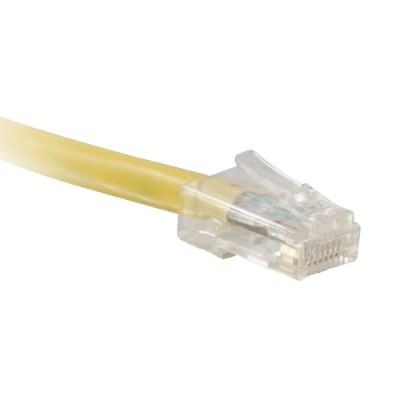 ENET Solutions C6 YL NB 14 ENC 14ft Category 6 550mhz Patch Cord w o Boots Yellow