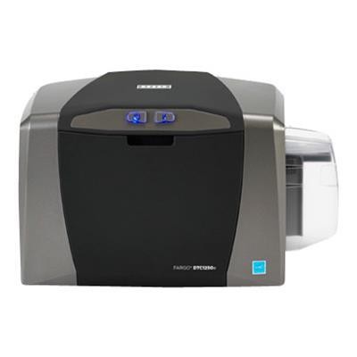 Fargo 50030 DTC 1250E Plastic card printer color optional dye sublimation thermal resin CR 80 Card 3.37 in x 2.13 in 300 dpi up to 600 cards hou