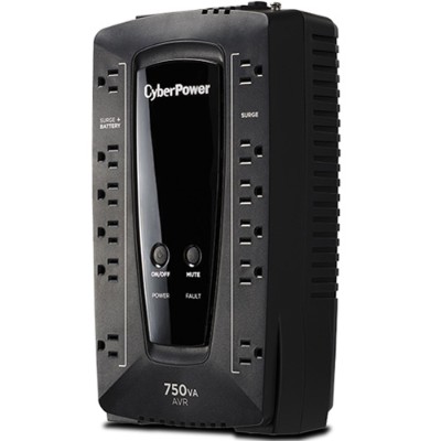 Cyberpower AVRG750U AVR Series AVRG750U UPS AC 120 V 450 Watt 750 VA 7 Ah USB output connectors 12
