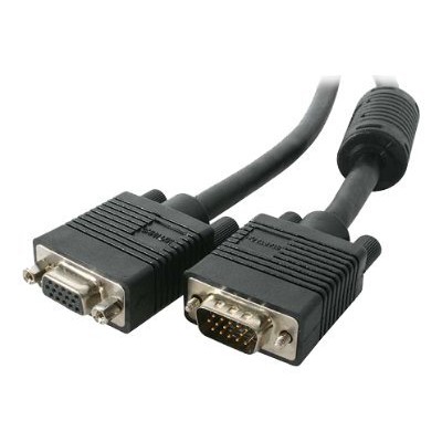 StarTech.com MXT101HQ_100 Coax High Resolution VGA Monitor Extension Cable VGA extension cable HD 15 M to HD 15 F 100 ft molded for P N ST128UTPE