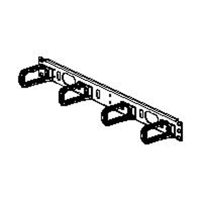 Panduit CMPHF1 Open-Access Horizontal Cable Manager - Cable management panel - black - 1U - 19 Panduit CMPHF1 Open-Access Horizontal Cable Manager - Cable management panel - black - 1U - 19