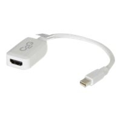 Cables To Go 54314 8in Mini DisplayPort to HDMI Adapter Thunderbolt to HDMI Converter White Video adapter DisplayPort HDMI Mini DisplayPort M to HDMI