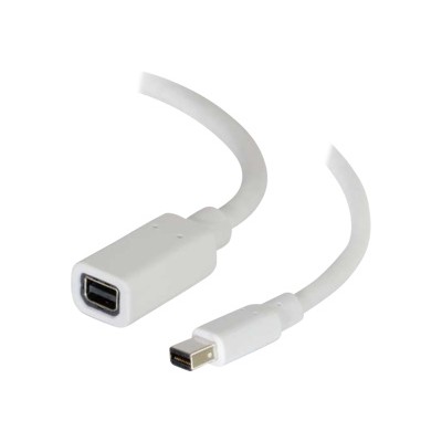 Cables To Go 54415 Mini DisplayPort Extension Cable - DisplayPort extension cable - Mini DisplayPort (F) to Mini DisplayPort (M) - 10 ft - white Cables To Go 54415 Mini DisplayPort Extension Cable - DisplayPort extension cable - Mini DisplayPort (F) to Mini DisplayPort (M) - 10 ft - white