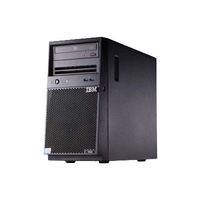 Lenovo System x Servers 5457B3U System x3100 M5 5457 Server compact tower 4U 1 way 1 x Xeon E3 1220V3 3.1 GHz RAM 4 GB SATA non hot swap 3.5