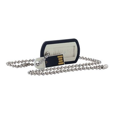 Verbatim 98671 16GB Dog Tag USB Flash Drive - Black Verbatim 98671 16GB Dog Tag USB Flash Drive - Black