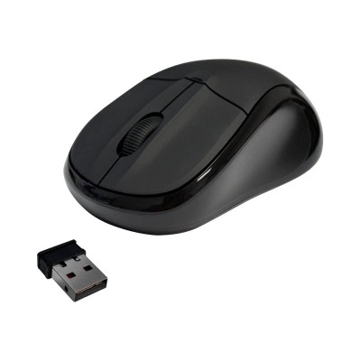Hornet Tek WM 100 Mouse optical 3 buttons wireless 2.4 GHz USB wireless receiver black