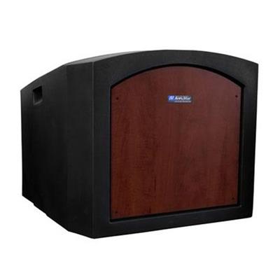 AmpliVox Sound Systems SW3240 MH Pinnacle Tabletop Lectern Wireless Sound Mahogany