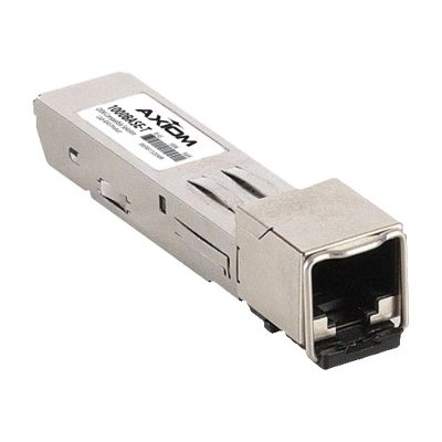 Axiom Memory F5UPGSFPCR AX SFP mini GBIC transceiver module equivalent to F5 Networks F5 UPG SFPC R Gigabit Ethernet 1000Base T RJ 45 up to 328 ft