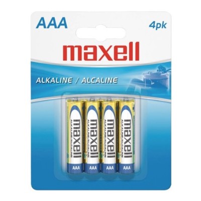Maxell 723865 Gold Battery 4 x AAA alkaline