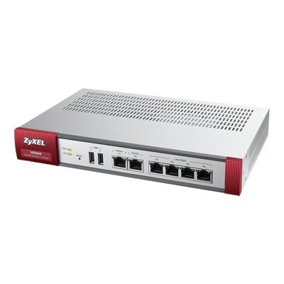 Zyxel USG60 USG60 Security appliance with 1 year AV IDP AS CF 2 SSL VPN users 10Mb LAN 100Mb LAN GigE rack mountable