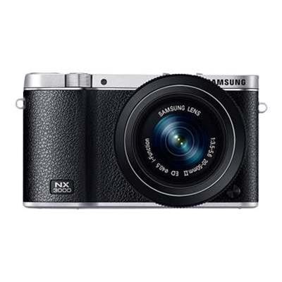 NX3000 20MP Mirrorless Digital Camera with 20-50mm Lens - Black