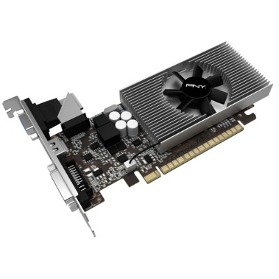 PNY VCGGT7302D3LXPB GeForce GT 730 2GB DDR3 Dedicated Graphics Card