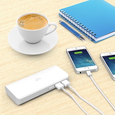 Kanex Kby10 Gopower Pack - Power Bank Li-ion 6000 Mah - 2.1 A - 2 Output Connectors ( Usb (power Only) ) - On Cable: Micro-usb