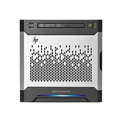 Hewlett Packard Enterprise 783959 S01 ProLiant MicroServer Gen8 Server ultra micro tower 1 way 1 x Xeon E3 1220LV2 2.3 GHz RAM 8 GB HDD 4 x 1 TB