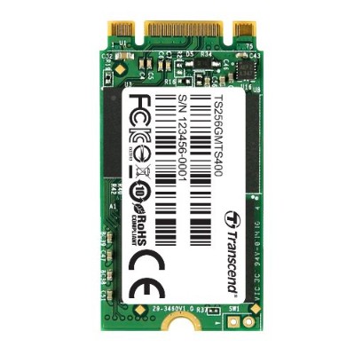 Transcend TS256GMTS400 256GB SATA III 6Gb/s MTS400 42 mm M.2 SSD Solid State Drive Transcend TS256GMTS400 256GB SATA III 6Gb/s MTS400 42 mm M.2 SSD Solid State Drive