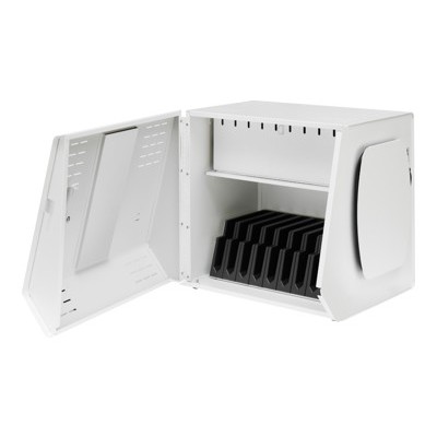 Bretford Manufacturing CHGCAB10-IW Core 10S - Cabinet unit for 10 notebooks / tablets / cellular phones - steel - ice white - screen size: up to 13.3 - wall-mou Bretford Manufacturing CHGCAB10-IW Core 10S - Cabinet unit for 10 notebooks / tablets / cellular phones - steel - ice white - screen size: up to 13.3 - wall-mou