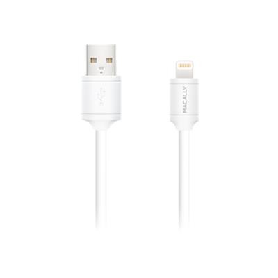 MacAlly Peripherals MISYNCABLEL10W MISYNCABLEL10W Lightning cable Lightning M to USB M 10 ft white for Apple iPad iPhone iPod Lightning