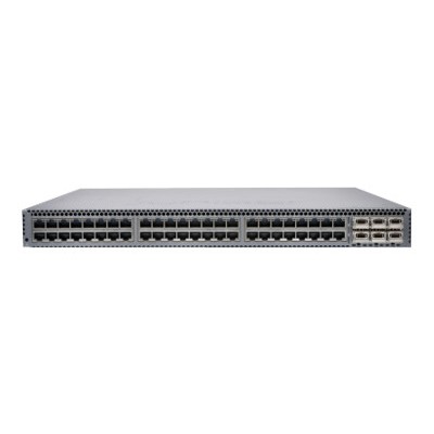 Juniper Networks QFX5100 48T AFI QFX Series QFX5100 48T Switch L3 managed 48 x 100 1000 10000 6 x 40 Gigabit QSFP breakout compatible rack mounta