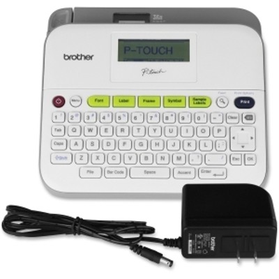 Brother PT D400AD P Touch labelmaker monochrome thermal transfer