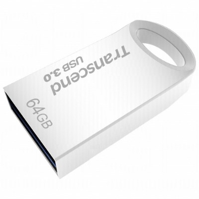 Transcend TS64GJF710S 64GB JetFlash 710 USB 3.0 Flash Drive - Silver Transcend TS64GJF710S 64GB JetFlash 710 USB 3.0 Flash Drive - Silver