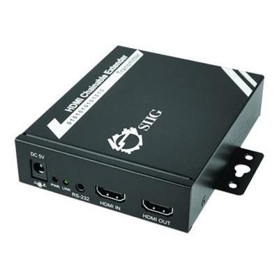 Siig Ce-h22611-s1 Hdmi To Cat5e Daisy Chain Hd Extender Kit With Rs-232 & Ir - Video/audio/infrared/serial Extender - Rs-232  Hdmi - Up To 62.2 Miles