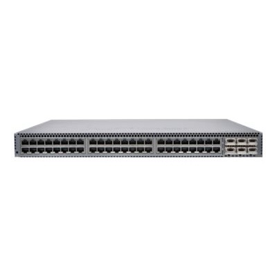 Juniper Networks QFX5100 48T DC AFI QFX Series QFX5100 48T Switch L3 managed 48 x 100 1000 10000 6 x 40 Gigabit QSFP breakout compatible rack mou