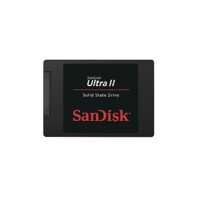 Sandisk SDSSDHII-240G-G25 Ultra II - Solid state drive - 240 GB - internal - 2.5 - SATA 6Gb/s Sandisk SDSSDHII-240G-G25 Ultra II - Solid state drive - 240 GB - internal - 2.5 - SATA 6Gb/s