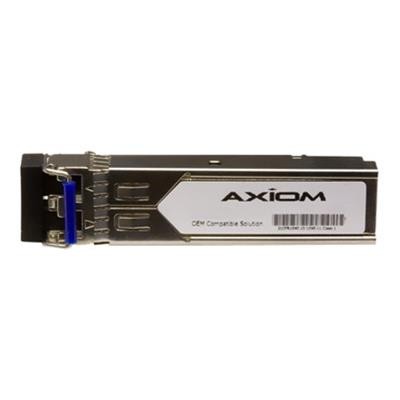 Axiom Memory AXG94737 SFP mini GBIC transceiver module equivalent to IBM 88Y6062 Gigabit Ethernet 1000Base SX LC multi mode up to 1800 ft 850 nm