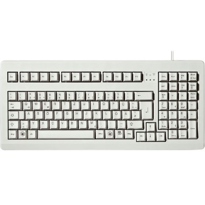 Cherry G80 1800LPCEU 0 Classic Line G80 1800 Keyboard PS 2 USB English US light gray