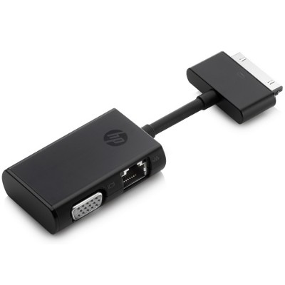HP Inc. G7U78UT Smart Buy Dock Connector to Ethernet and VGA Adapter HP Inc. G7U78UT Smart Buy Dock Connector to Ethernet and VGA Adapter