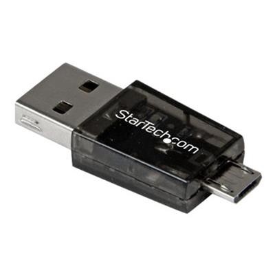 StarTech.com MSDREADU2OTG Micro SD to Micro USB USB OTG Adapter Card Reader For OTG enabled Android Devices and USB enabled Computer Systems