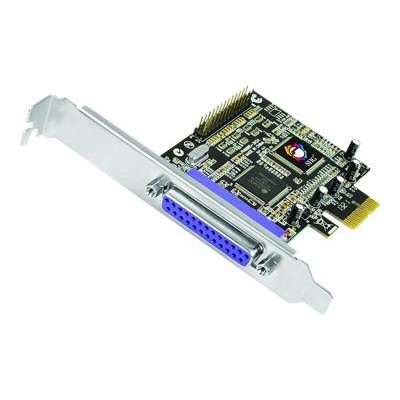 SIIG JJ E02211 S1 DP CyberParallel Dual Serial adapter PCIe 1.1 low profile IEEE 1284 x 2