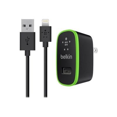 Belkin F8J052TT04 BLK MIXIT Home Charger Power adapter 10 Watt 2.1 A USB power only black for Apple iPad Air iPad mini iPad mini 2 iPad with