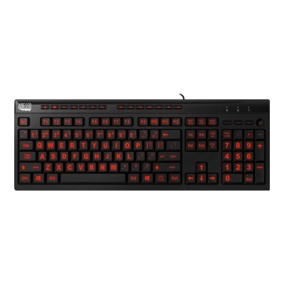 Adesso AKB-130EB Easy-Touch 130 - Keyboard - USB - US - black Adesso AKB-130EB Easy-Touch 130 - Keyboard - USB - US - black