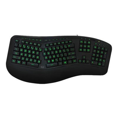 Adesso AKB-150EB Tru-Form 150 - Keyboard - USB - US - black Adesso AKB-150EB Tru-Form 150 - Keyboard - USB - US - black