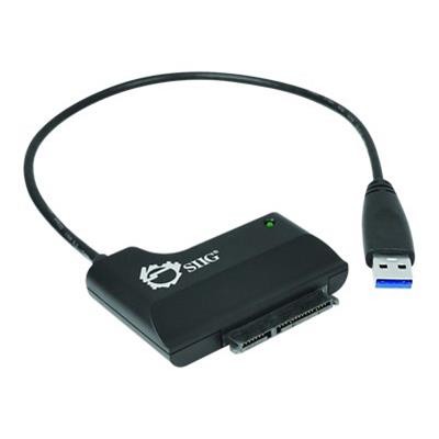 SIIG JU SA0812 S3 USB 3.0 to SATA Adapter Storage controller 2.5 3.5 SATA 6Gb s 6 GBps USB 3.0 black