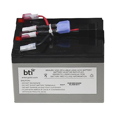 Battery Technology inc RBC48 SLA48 BTI Replacement Battery 48 for APC UPS battery 1 x lead acid for P N DLA750 DLA750I SMT750 SMT750I SMT750TW SMT7