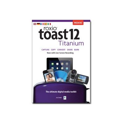 Corel Esdrt12tmacml Roxio Toast Titanium - ( V. 12 ) - License - 1 User - Esd - Mac - Multi-lingual