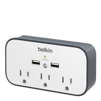 Belkin BSV300TTCW Surge protector output connectors 3