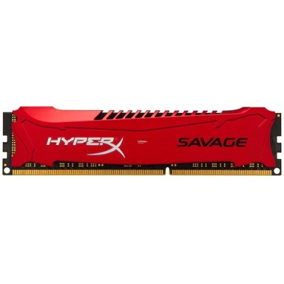 Kingston HX316C9SR 4 HyperX Savage DDR3 4 GB DIMM 240 pin 1600 MHz PC3 12800 CL9 1.5 V unbuffered non ECC red