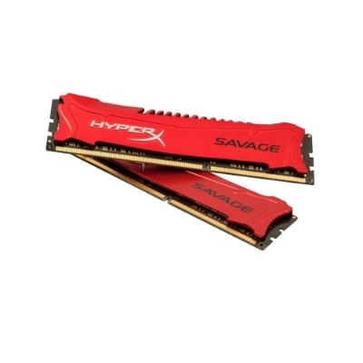 Kingston HX316C9SRK2 16 HyperX Savage DDR3 16 GB 2 x 8 GB DIMM 240 pin 1600 MHz PC3 12800 CL9 1.5 V unbuffered non ECC red