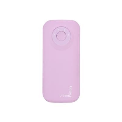 Urban Factory BAT51UF Emergency Battery - Power bank 5600 mAh - 2.1 A (USB (power only)) - on cable: Micro-USB 30-pin Apple mini-USB - flashy pink Urban Factory BAT51UF Emergency Battery - Power bank 5600 mAh - 2.1 A (USB (power only)) - on cable: Micro-USB 30-pin Apple mini-USB - flashy pink