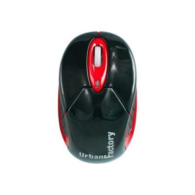 Urban Factory UBM04UF Bluetooth Mouse Mouse wireless Bluetooth red