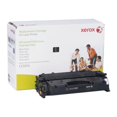 Xerox 006R03196 Extended Yield black toner cartridge equivalent to HP CE505X for HP LaserJet P2055 P2055d P2055dn P2055x