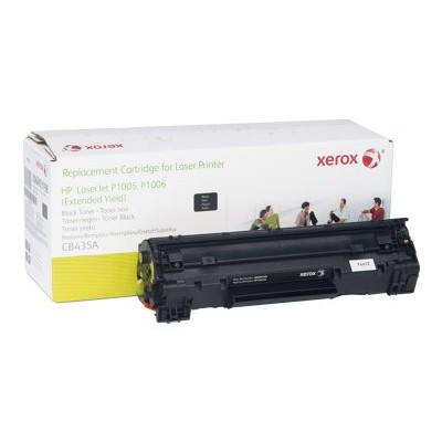 Xerox 006R03198 Extended Yield black toner cartridge equivalent to HP CB435A for HP LaserJet P1005 P1006